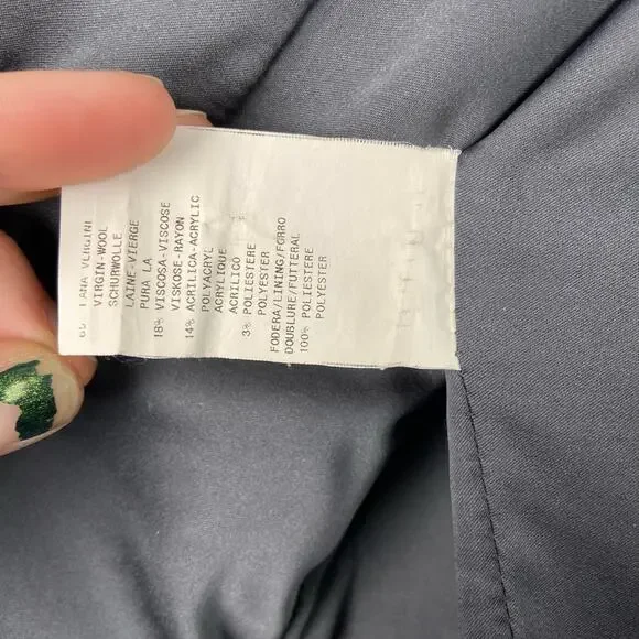 Armani colleziani Italian wool blend blazer size 10 - Picture 5 of 6